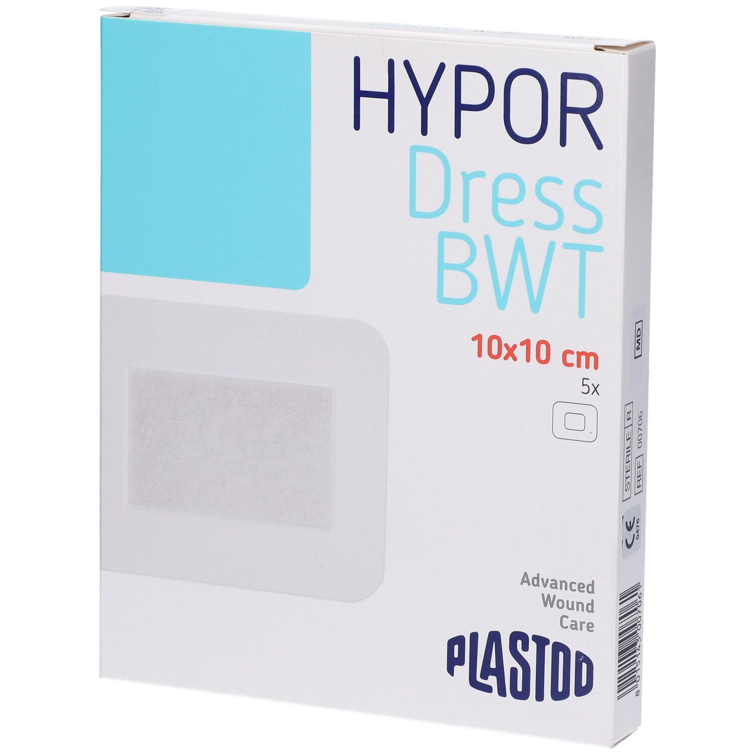 Plastod HYPORDress BWT Medicazione in TNT 10x10cm 5 pz tessuto non