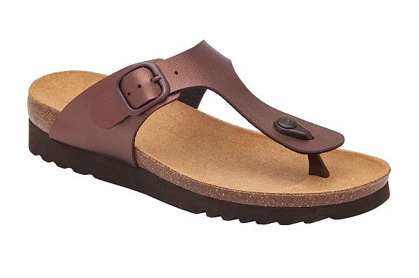 Calzatura Boa Vista Laminated Synthetic Bis W Dk Brown 36