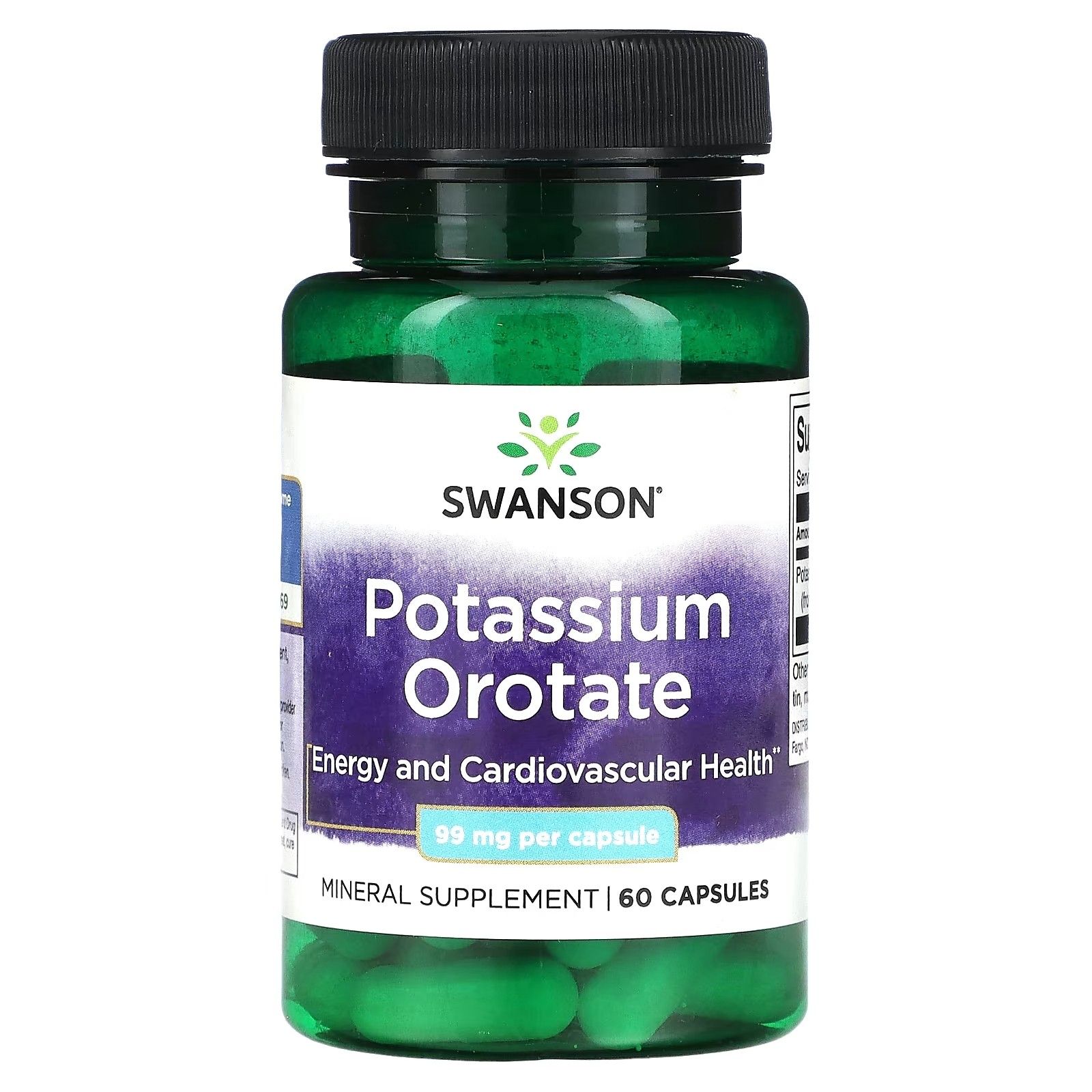 SWANSON Orotato di potassio 99 mg 60 St