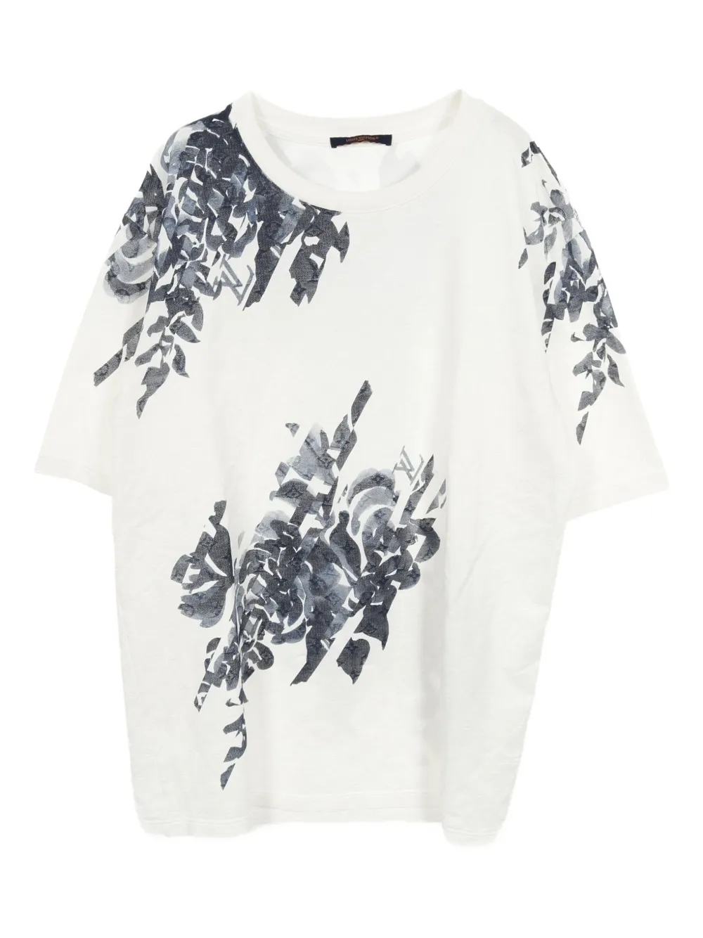 Louis Vuitton Pre-Owned T-shirt Monogram Botanical anni 2010 - Bianco