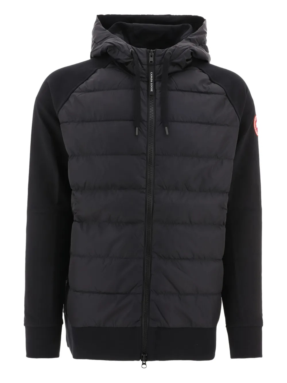 Canada Goose quilted hooded jacket - Nero