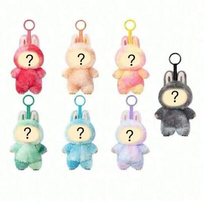 17cm Labubu 3a Generazione Blind Box per LABUBU, Macaron Labobo 3a Generazione Blind Bag per Labubu, Giocattolo con Faccia in Vinile 17cm Labubbu per