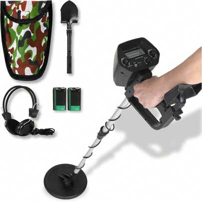 VA-Cerulean Metal Detector Kit per Bambini - Metal Detector Multifunzionale, Giocattolo Divertente per Ragazzi e Ragazze, Metal Detector con Borsa per