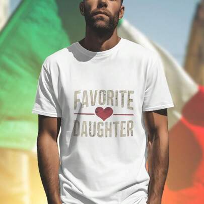 Favorite Daughter Maglietta Uomo Moda Casual  Comoda Alta Qualità Idea Regalo Estivo Esclusiva Offerta Shop Online Sconto Imperdibile