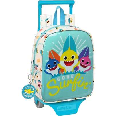 | ZAINO CON TROLLEY 805  "SURFING" - Zaino con Trolley con Licenza Ufficiale - Zaino Pratico e Versatile - Zaino Resistente e Durevole - Design Modern