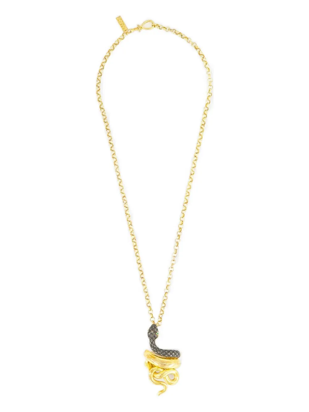 Begüm Khan snake zircon necklace - Oro