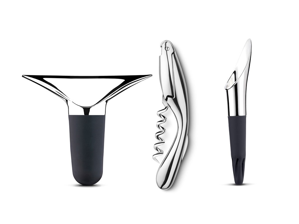 WINE & BAR Corkscrew, Wine Stopper And Wine Pourer