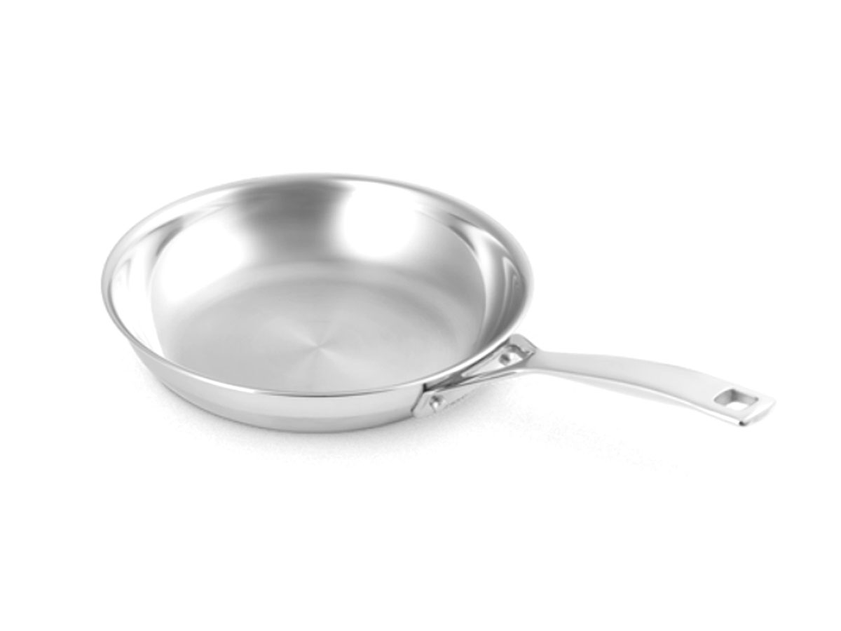 Classic 3-ply Stainless Steel Frying Pan Uncoated