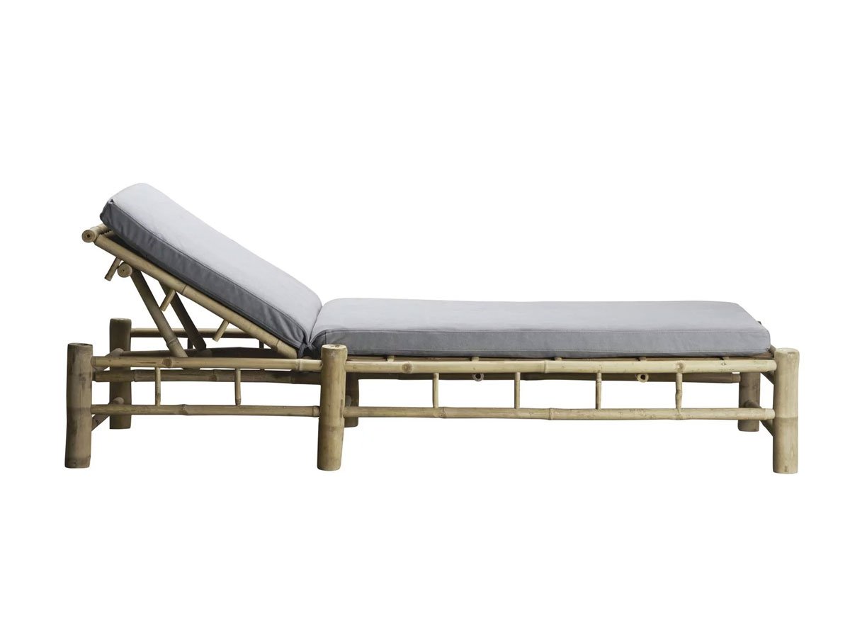 Bamboo Sunbed with Mattress