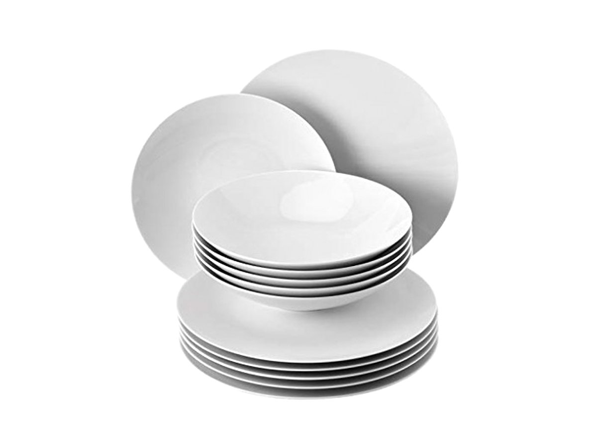 Thomas Medaillon Weiss Quartet - Set of 12 Plates