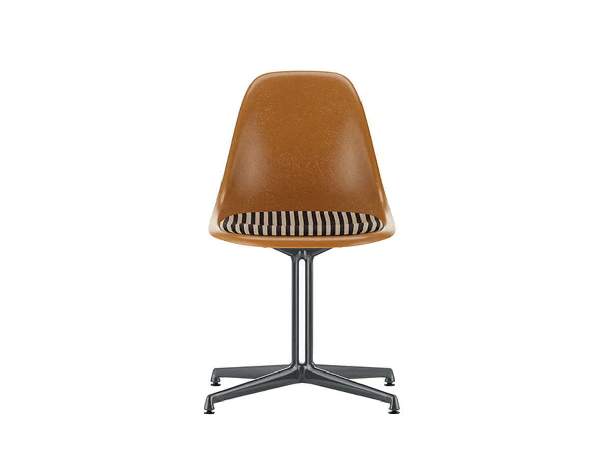 Eames Fiberglass Side Chair La Fonda - Ochre Dark / Basic Dark