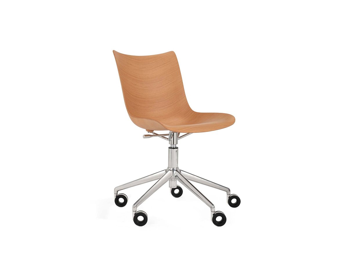 P/Wood Swivel Chair