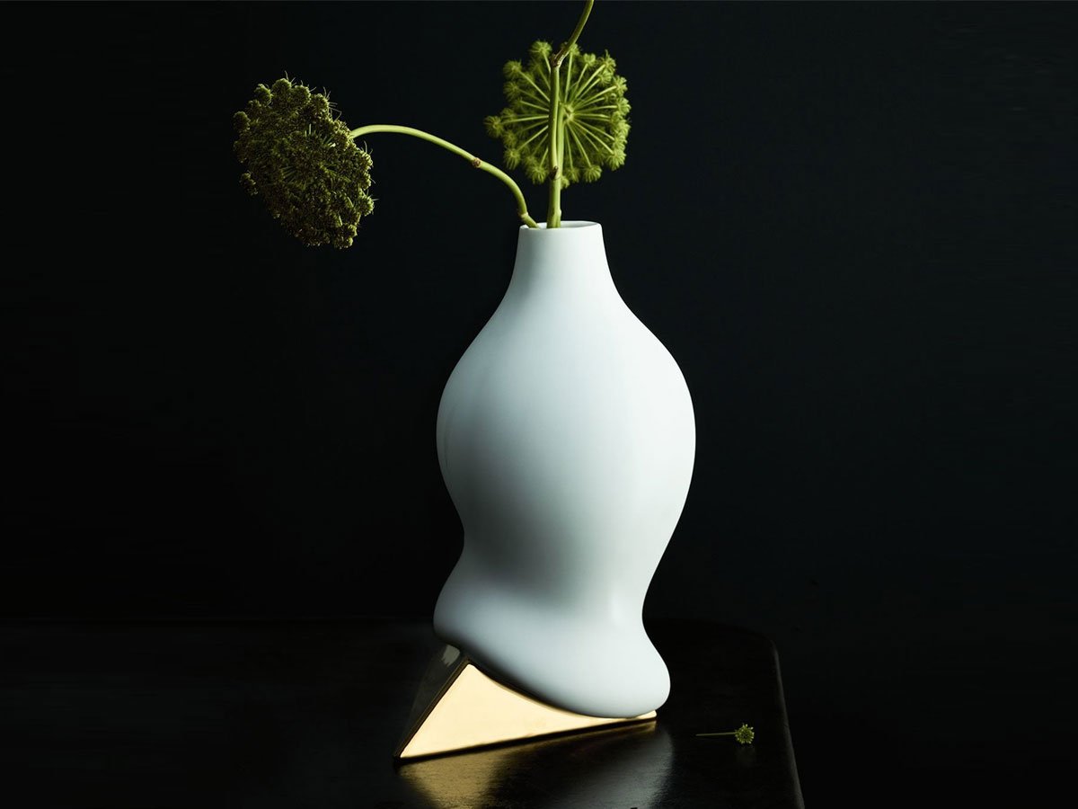 Sirop Gold Vase
