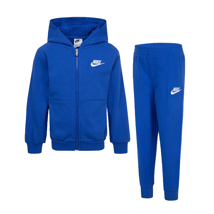 Nike Tuta Junior Club Essentials full zip Blu