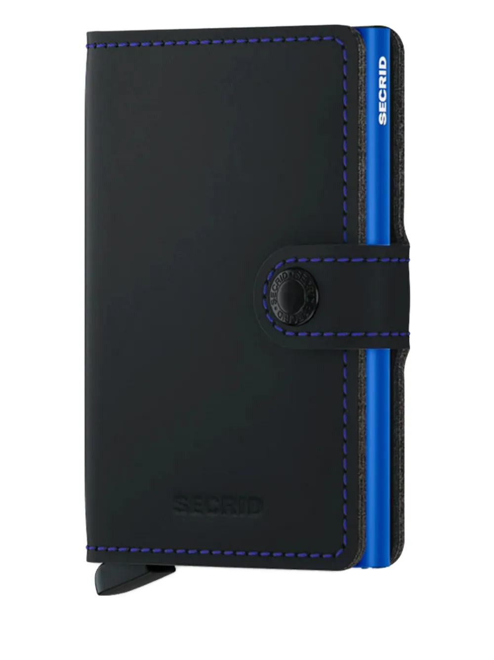 Secrid leather mini wallet - Nero