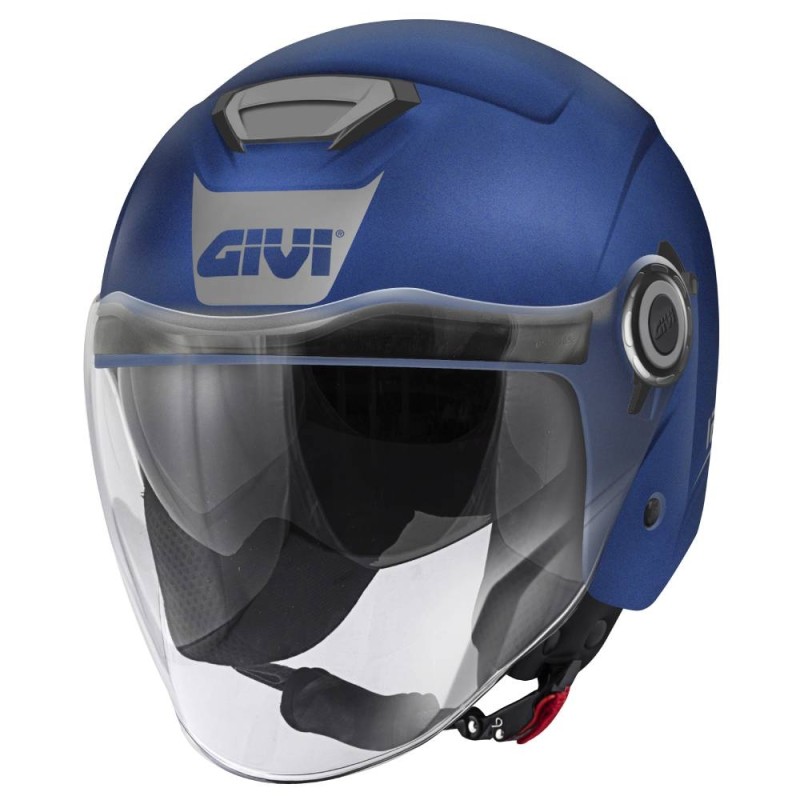 Casco Jet Givi 12.5 Blu Opaco Grigio L