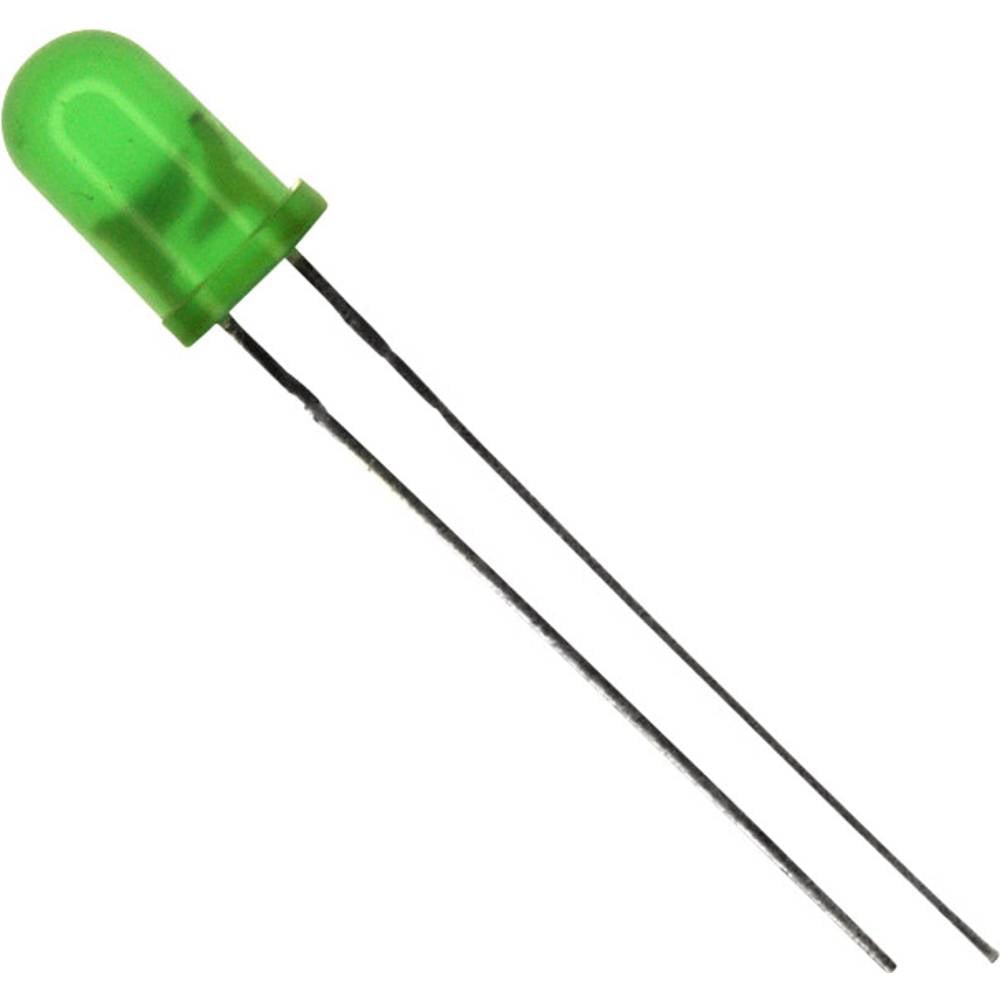 LUMEX SSL-LX5093GD-12V Diodo LED Verde Rotondo 5 mm 20 mcd 60 ° 12 mA 12 V