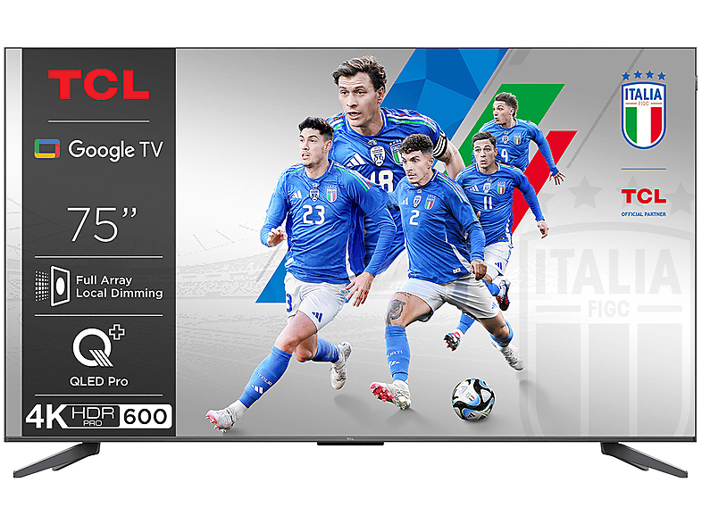 Tcl 75C655 Pro Tv Qled, 75 ", Qled 4K