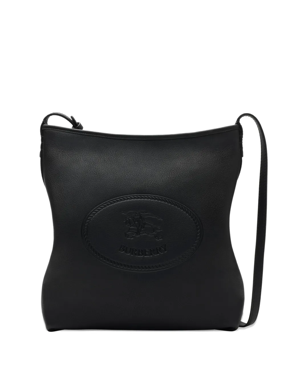 Burberry small Highlands leather shoulder bag - Nero