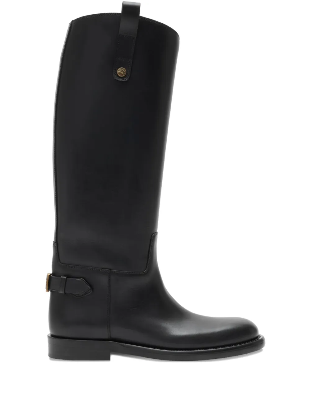 Burberry Cavalier calf-leather knee-high boots - Nero