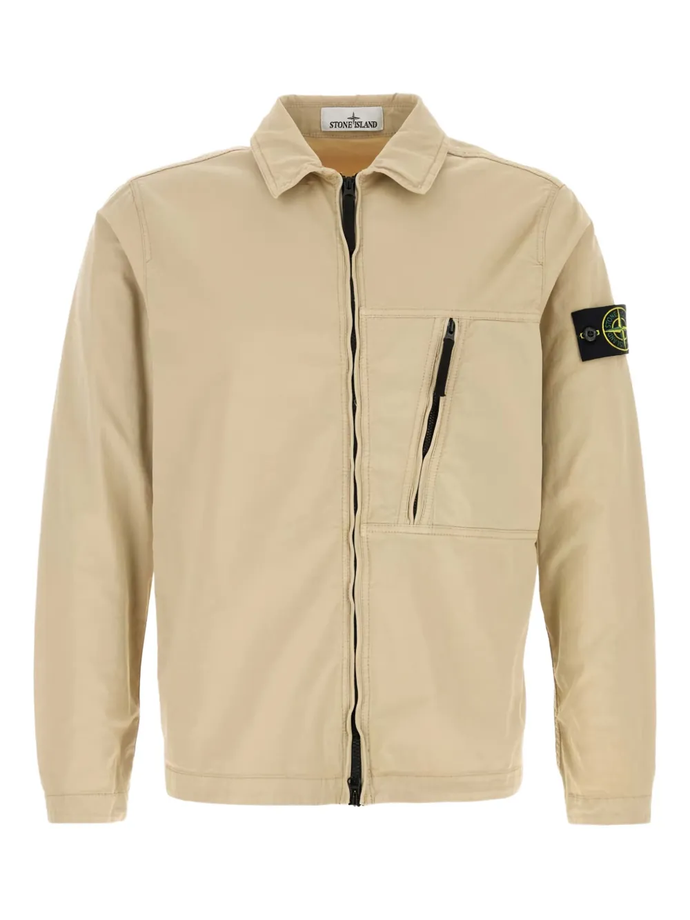 Stone Island zip-fastening pocket jacket - Toni neutri