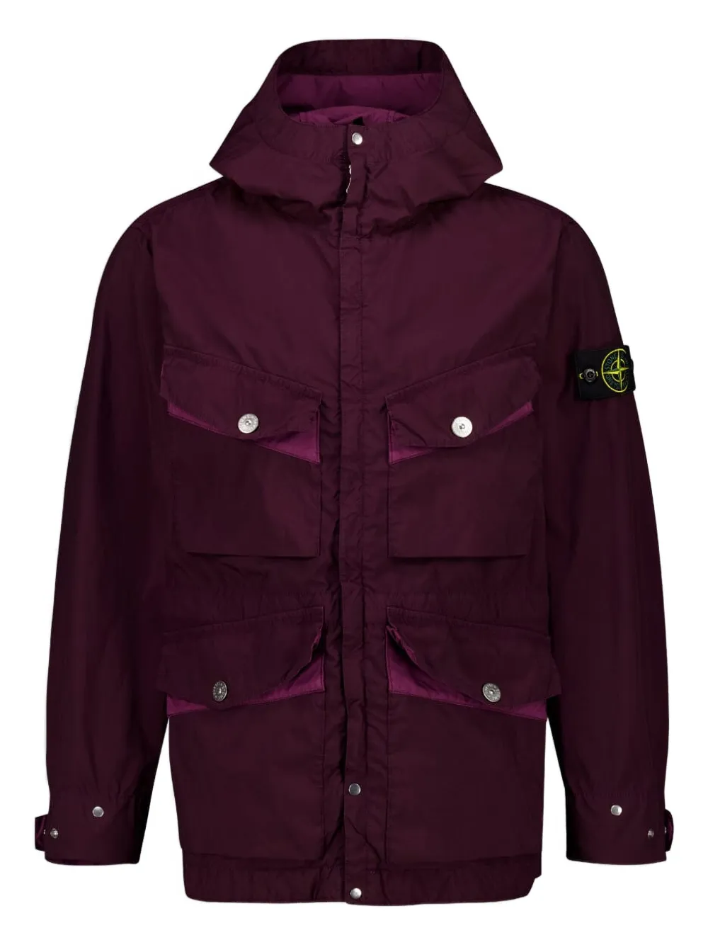 Stone Island PARKA JACKET W/POCKETS - Rosso