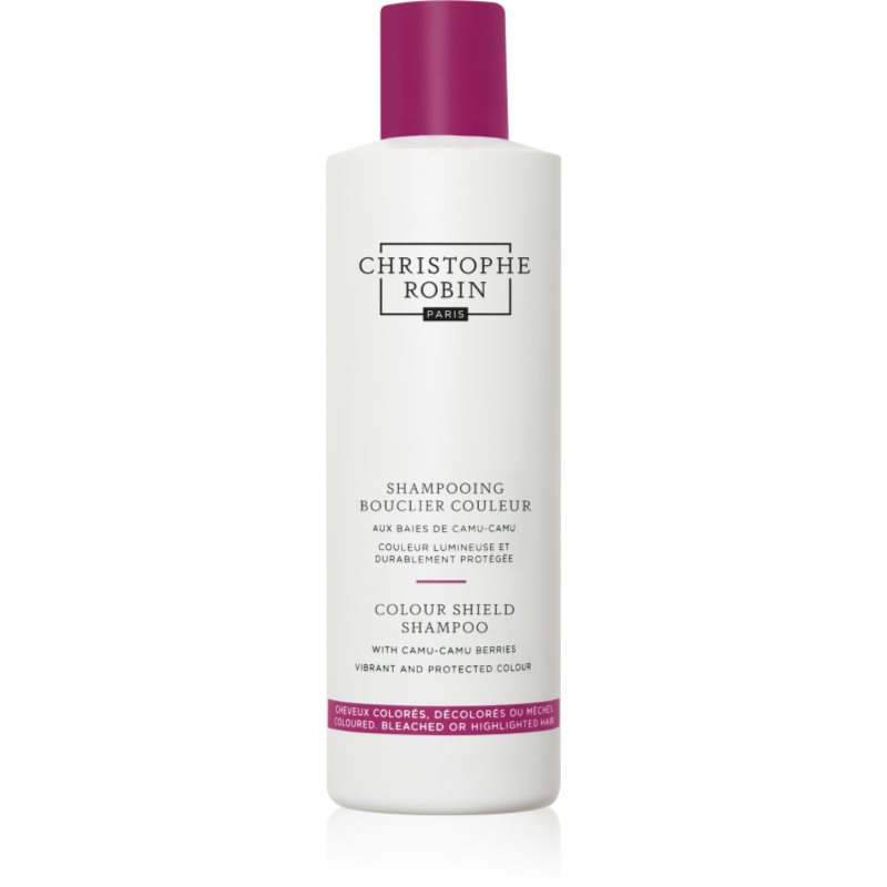 Christophe Robin Color Shield Shampoo With Camu-Camu Berries Shampoo Nutriente Per Capelli Tinti E Con Mèches 250 Ml