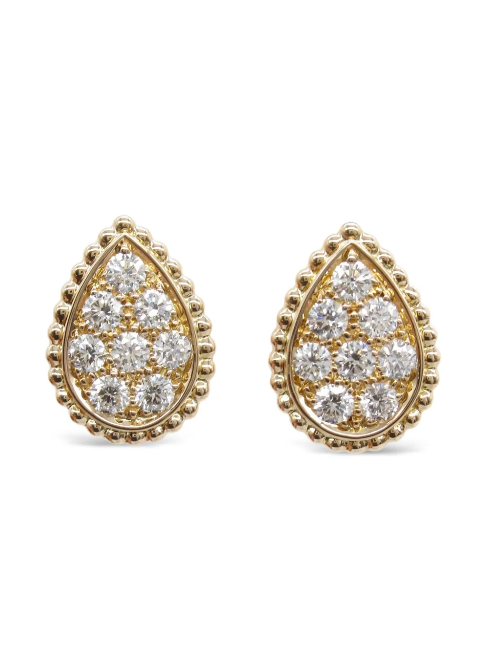 Boucheron Pre-Owned 2010 18kt rose gold Serpent Boheme earrings - Oro