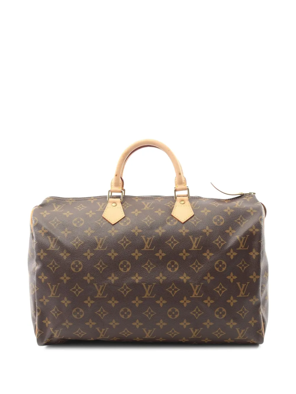 Louis Vuitton Pre-Owned 2003 speedy 40 monogram luggage bag - Marrone
