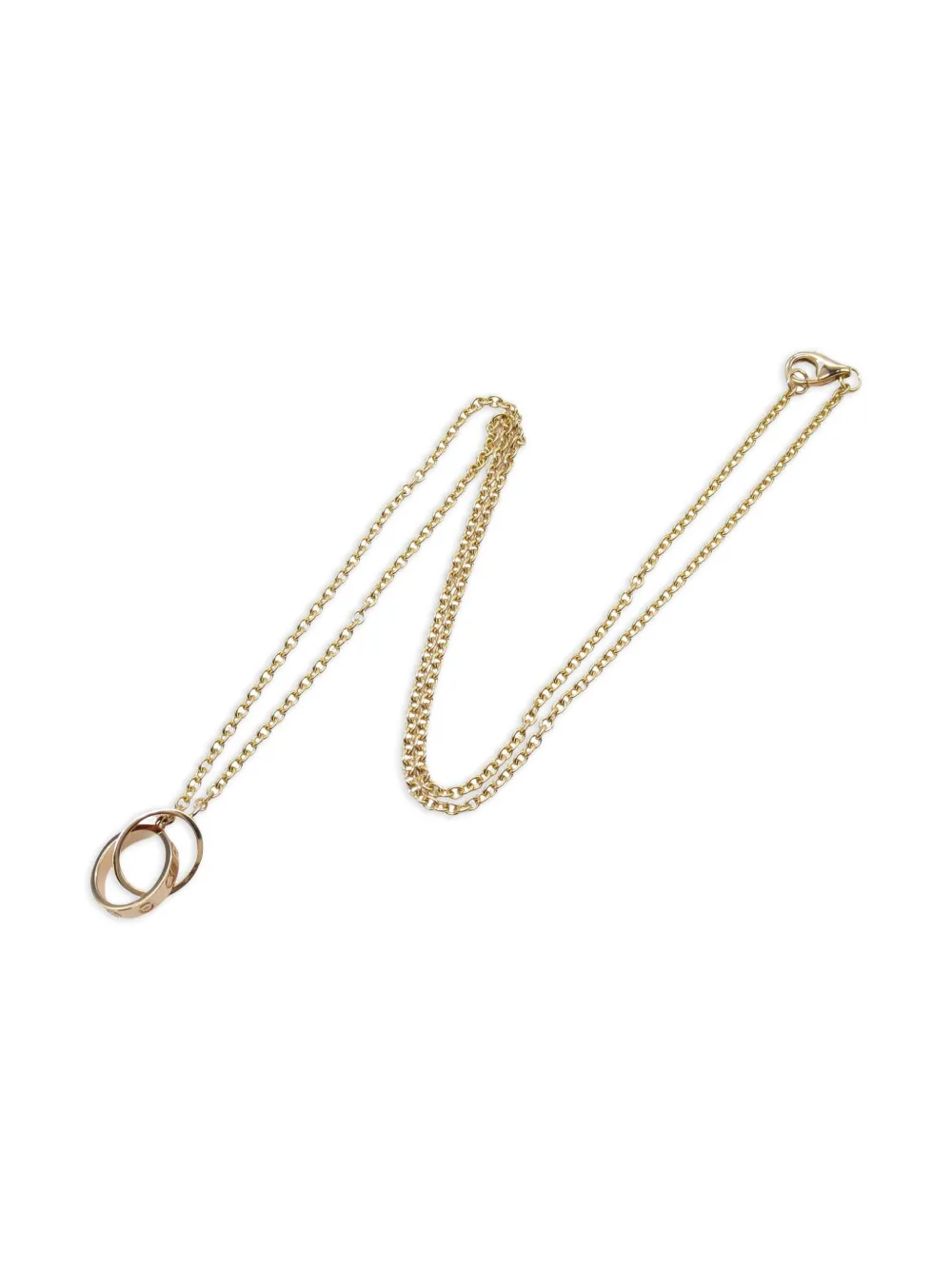 Cartier 2010 18kt rose gold Baby Love necklace - Rosa