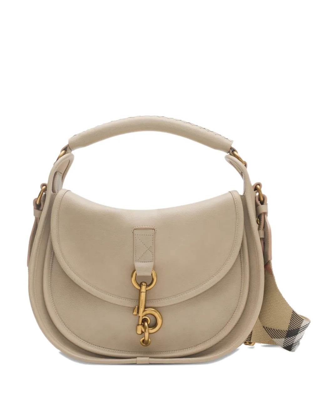Burberry small B Clip messenger bag - Toni neutri