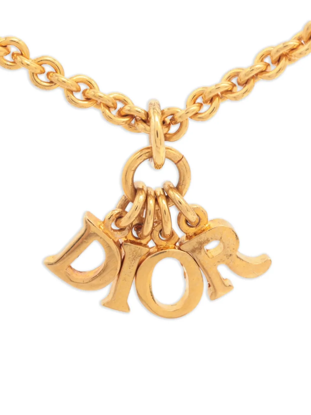 Christian Dior Pre-Owned Dior-pendant necklace - Oro