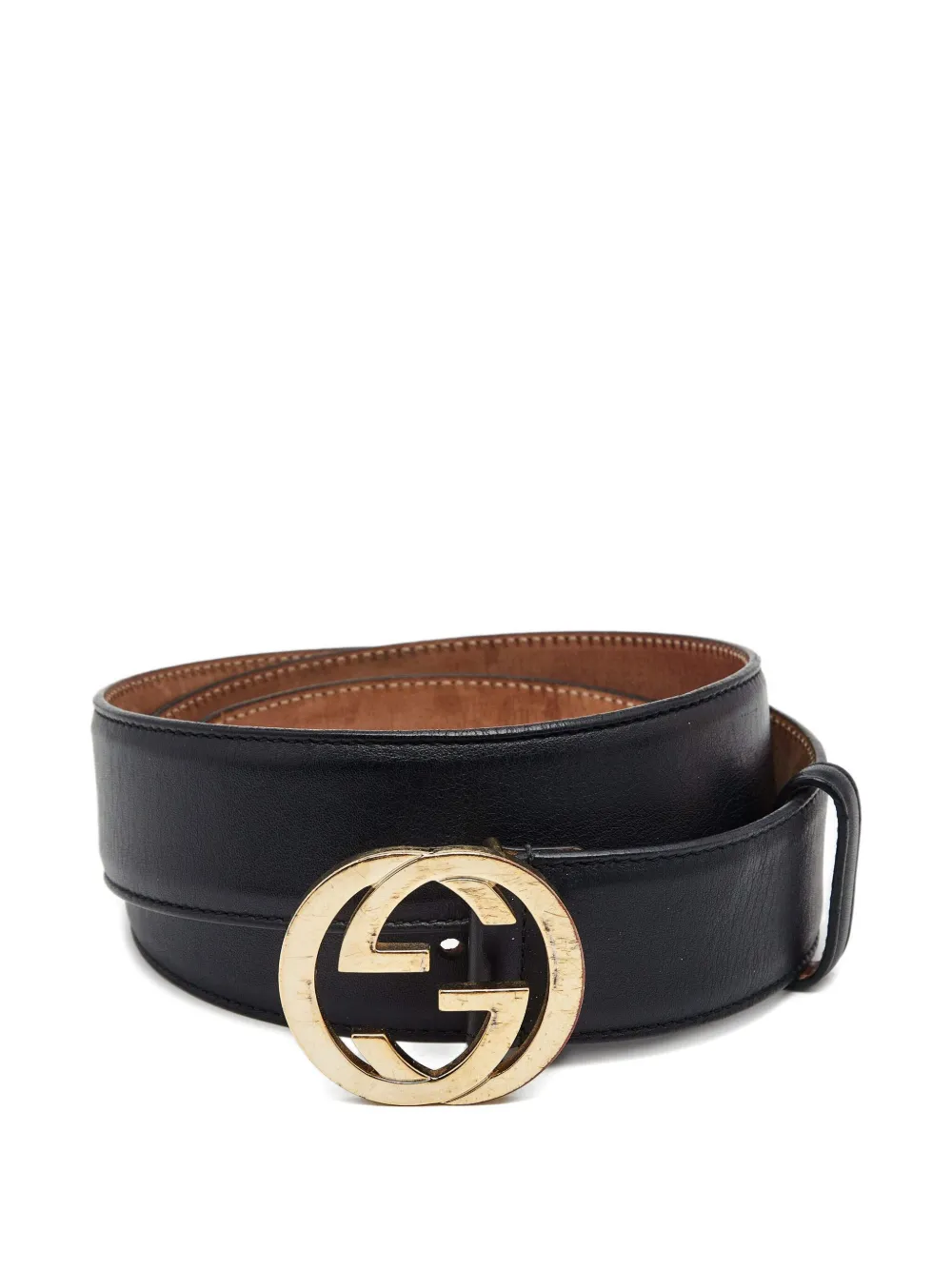 Gucci Pre-Owned Cintura GG Marmont 2024 - Nero