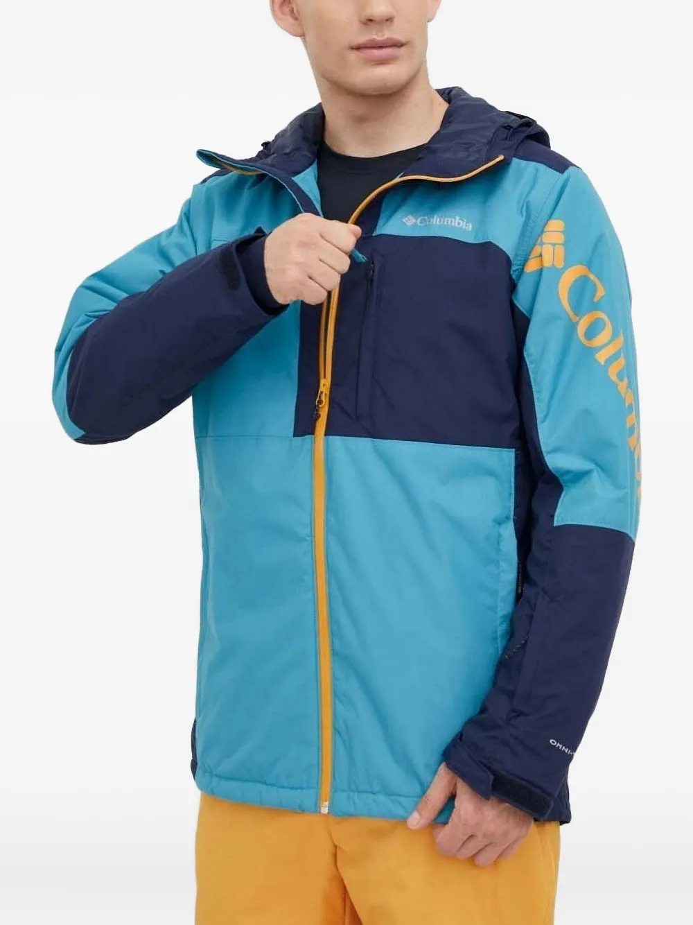 Columbia colour-blocked ski jacket - Blu