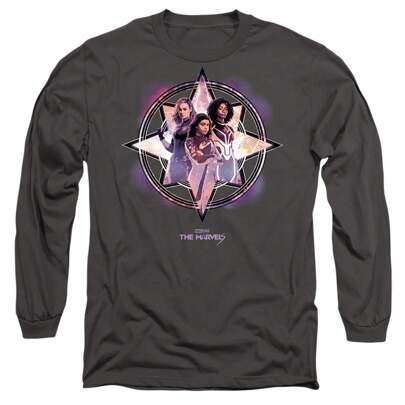 T-shirt unisex adulta "The S Cosmic Heroes" (colore grigio carbone)