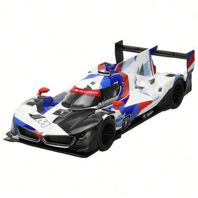 1:45 BMW M Hybrid V8 Modellino in lega pressofusa, design dettagliato premium con custodia antipolvere e base di esposizione, regalo perfetto per bamb