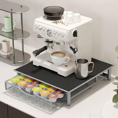 Compatibile con il portacialde per caffè K-Cups, portacialde per caffè, cassetto per cialde per caffè, organizer per riporre 36 K-Cups da banco, adatt