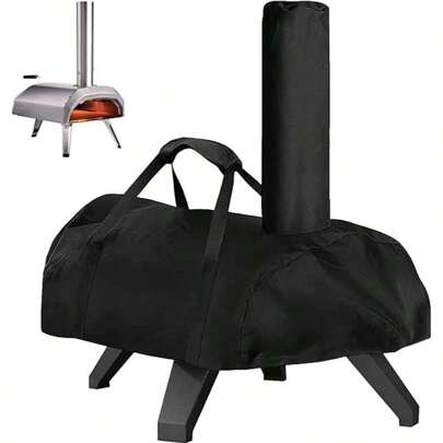 Cubierta para horno de pizza (modelo karu 12, modelo karu 12), cubierta para horno de pizza all'aria libera 420D tela impermeabile Oxford cubierta pro