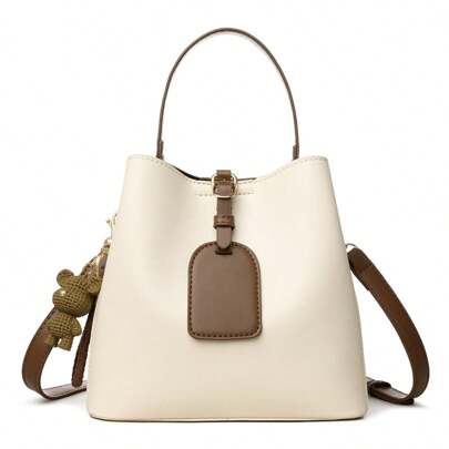 Borsa da donna di grande volume - alla moda e versatile, può essere usata come borsa a spalla, a tracolla o a mano
