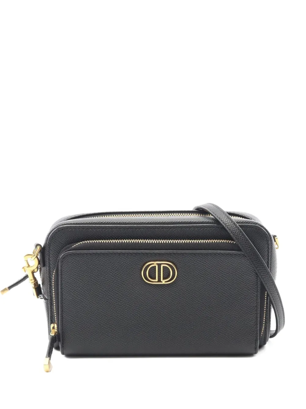 Christian Dior Pre-Owned 2010s Karo Double Pouch shoulder bag - Nero