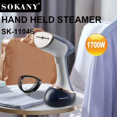 SOKANY11046 Spazzola da stiro multifunzionale per uso domestico, Spazzatrice a vapore, Macchina da stirare portatile, Potenza elevata 1700W, Riscaldam