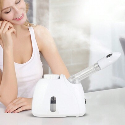 Steamer viso portatile per uso domestico, vaporizzatore per viso KSKIN, spa steamer per il viso, steamer per viso a nano particelle