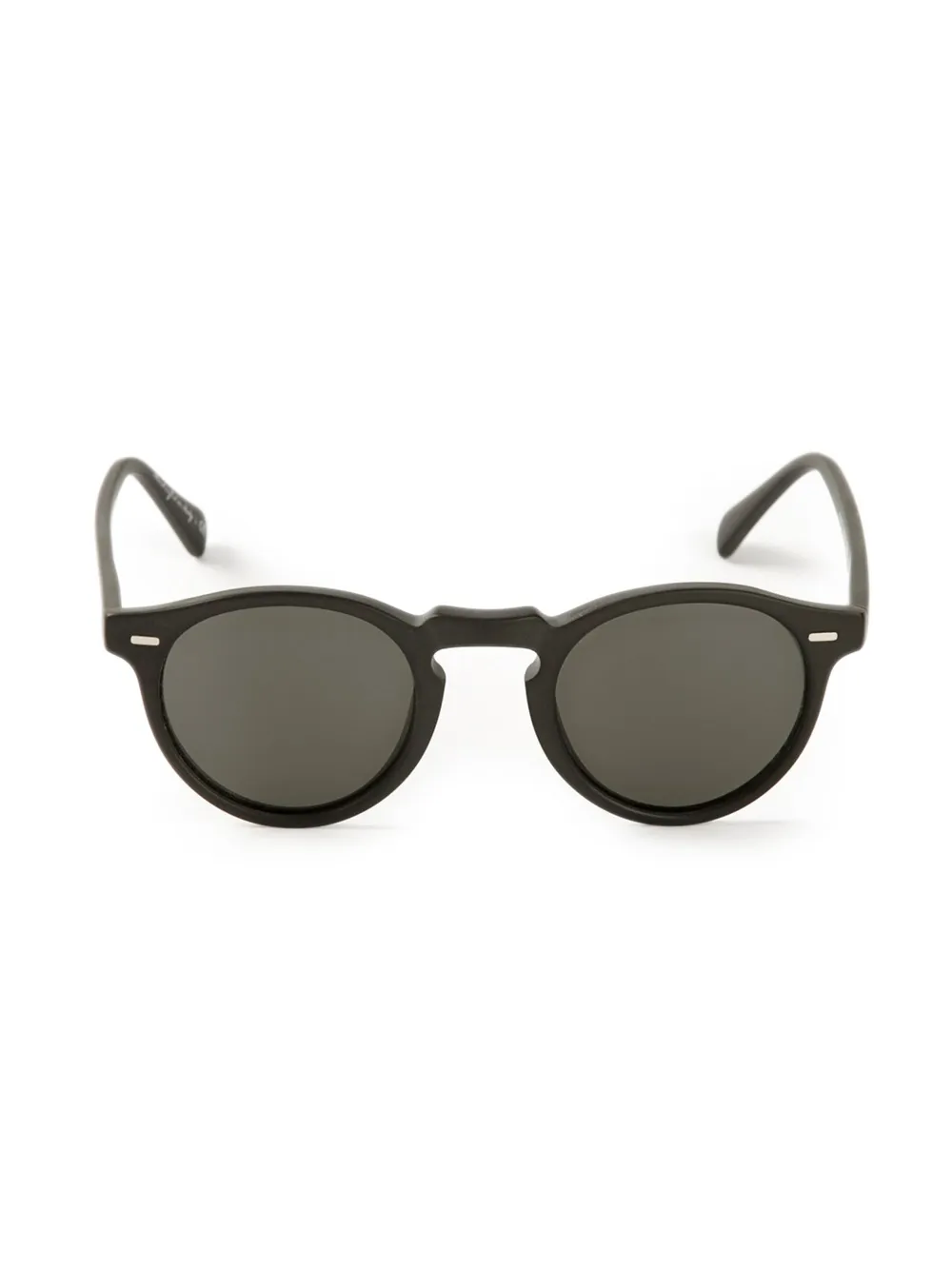 Oliver Peoples 'Gregory Peck' sunglasses - Nero