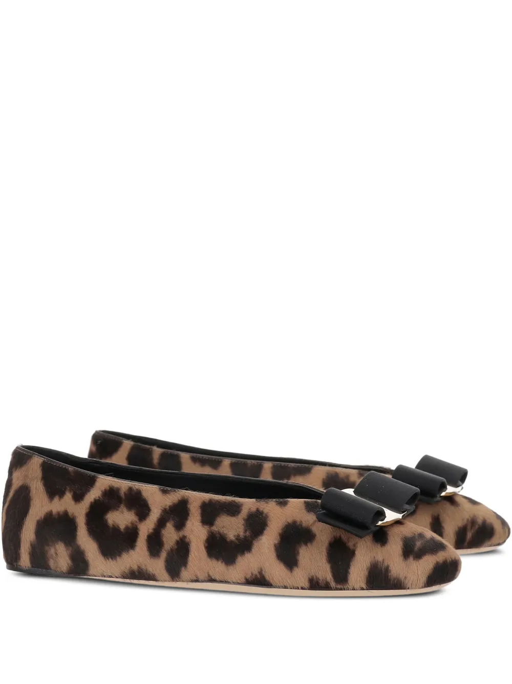 Ferragamo Vara ballet flats - Marrone