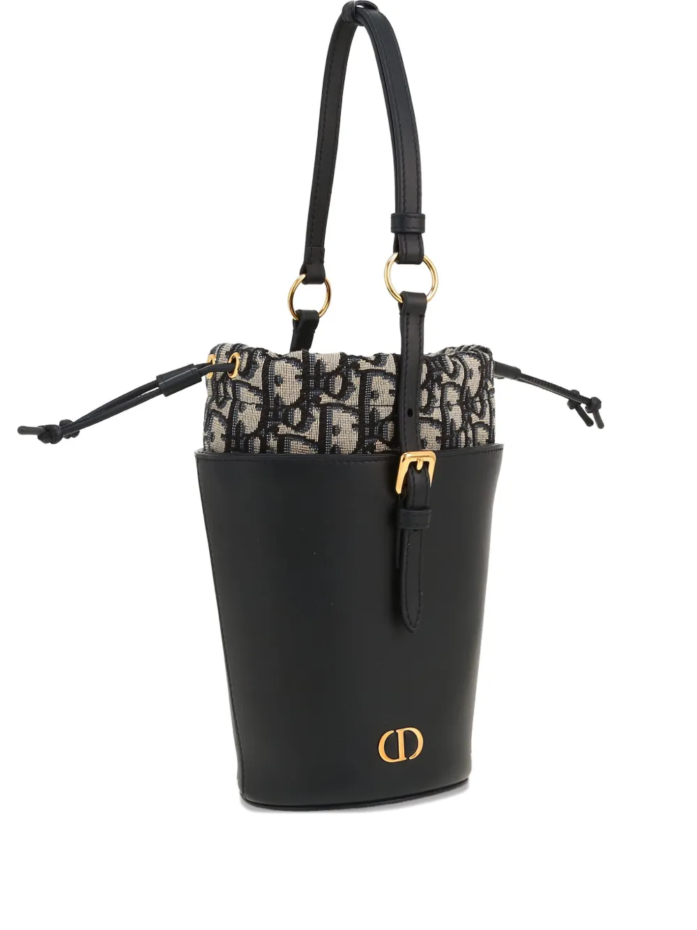 Christian Dior Pre-Owned Montaigne Pouch monogram bucket bag - Nero