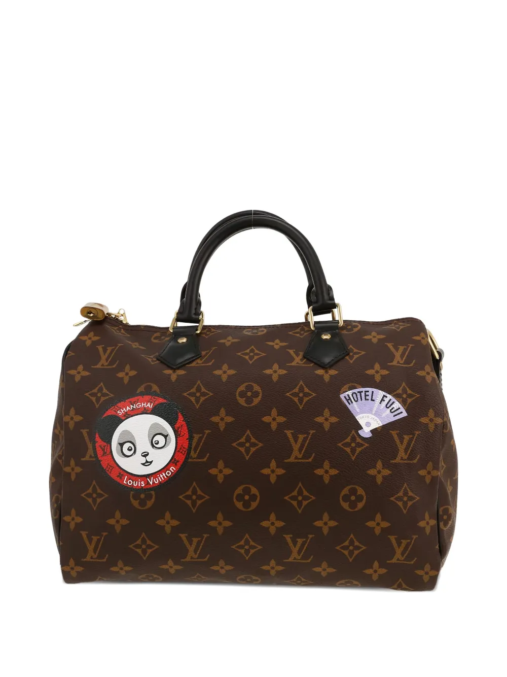 Louis Vuitton Pre-Owned Speedy 30 monogram travel bag - Marrone