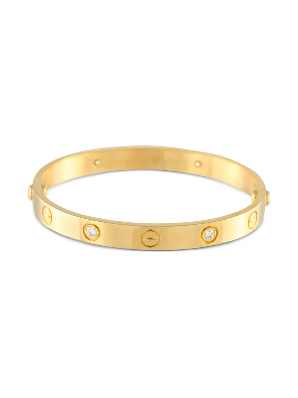 Cartier 18K yellow gold diamond Screw bracelet - Oro