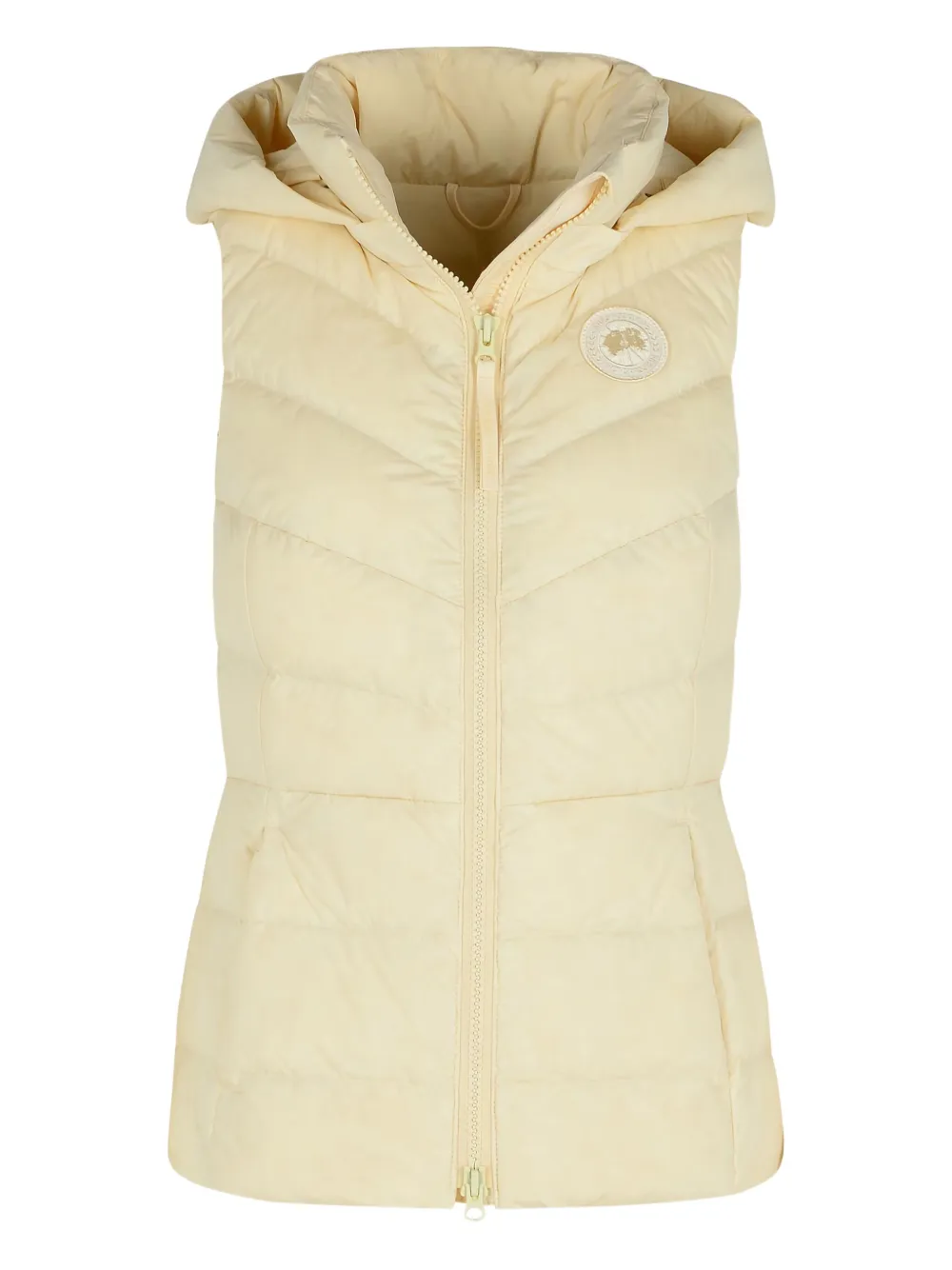 Canada Goose Calir hooded zip-front vest - Toni neutri