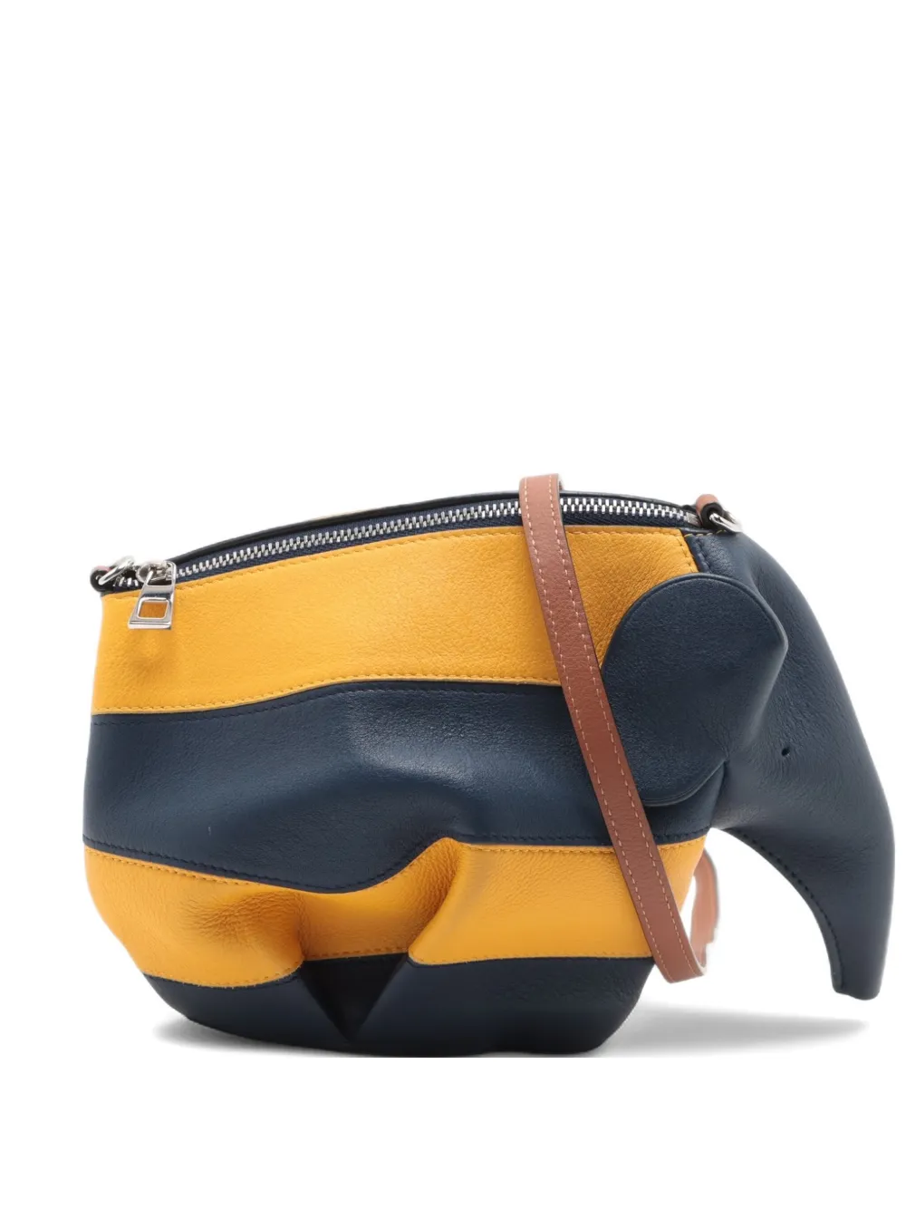 Loewe Pre-Owned Animals leather cross body bag - Giallo