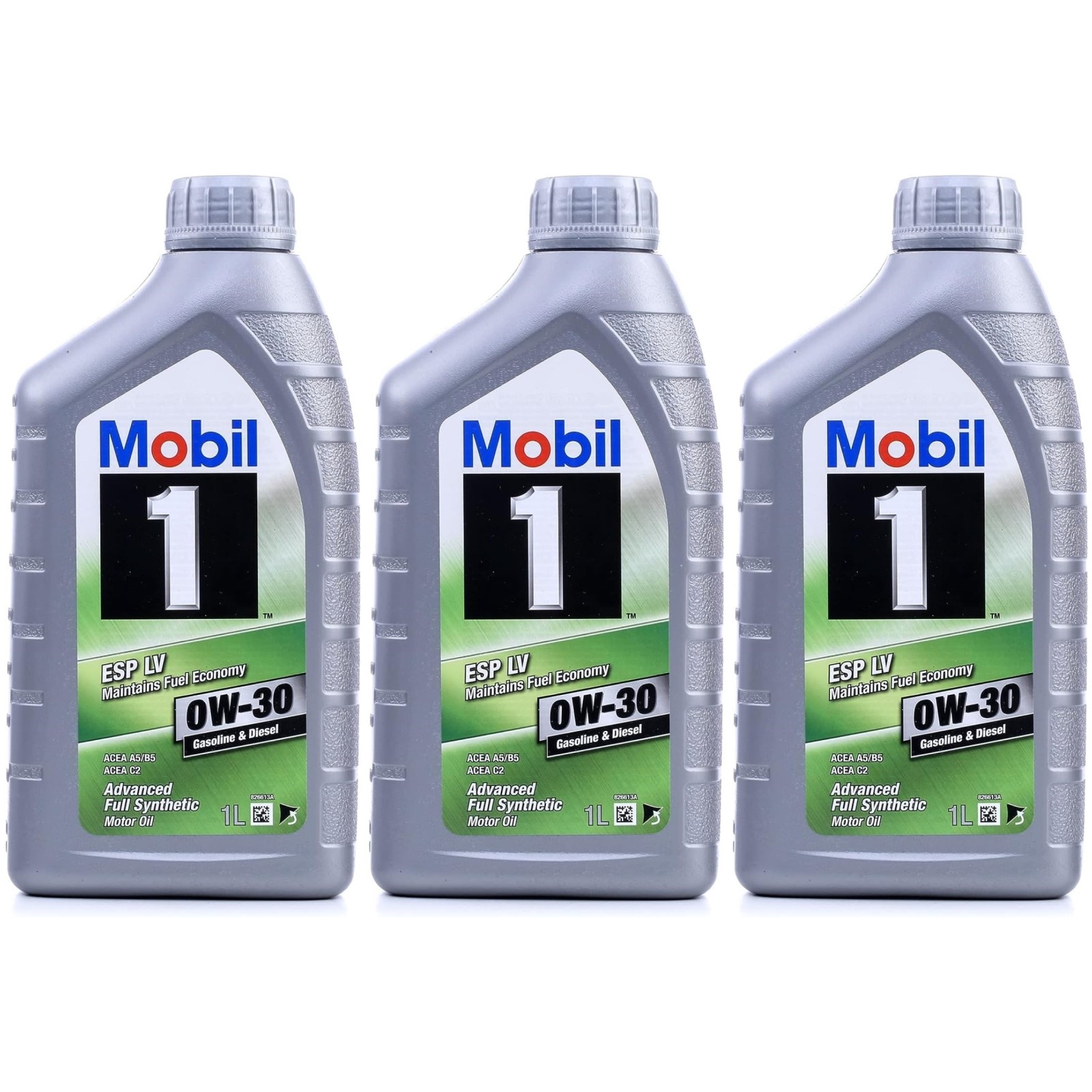 3x Mobil 1 ESP 0W-30 olio motore sintetico